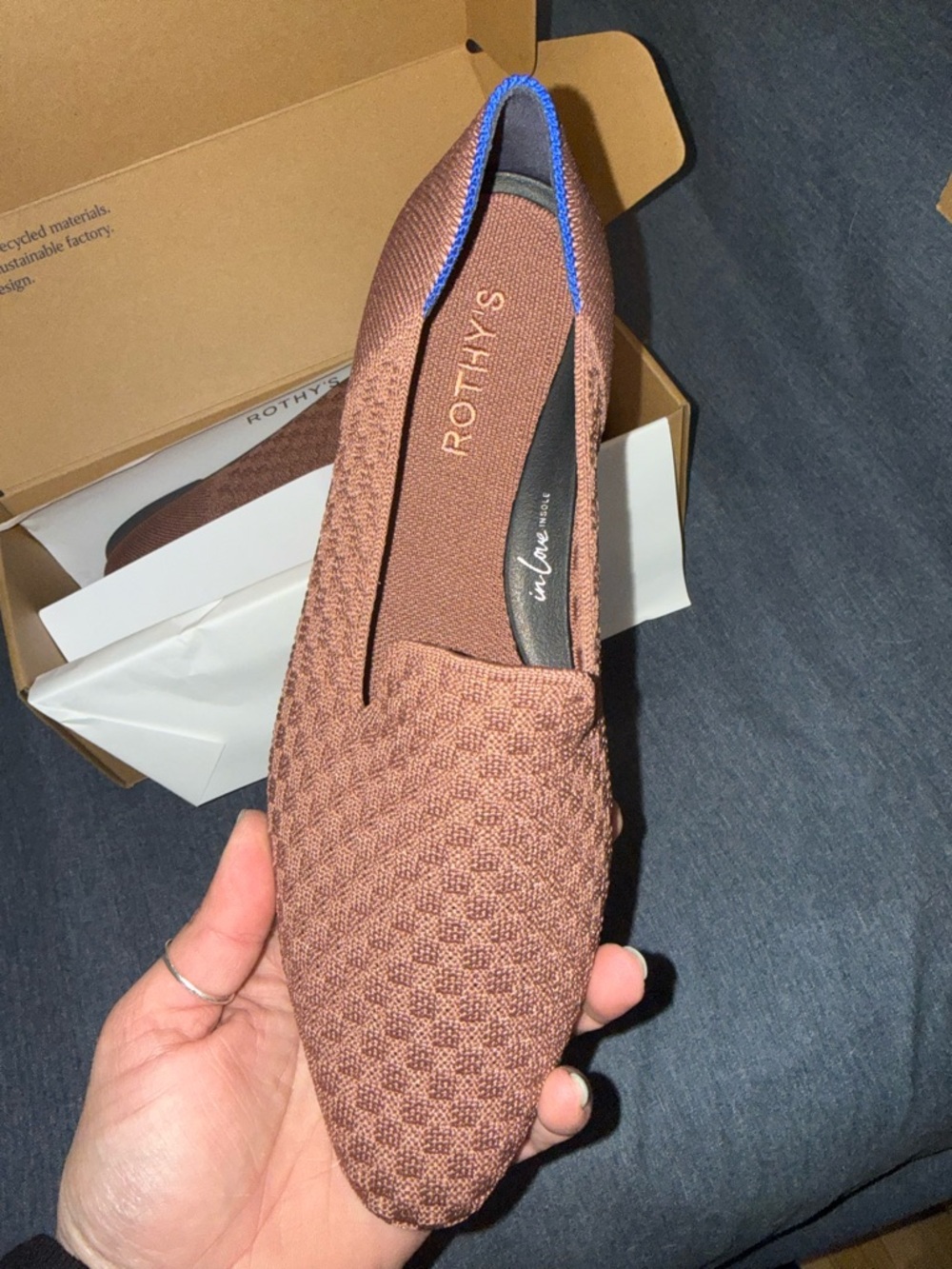 Rothy’s almond loafer BNIB
